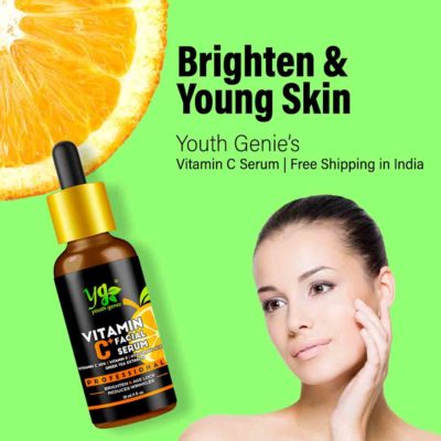 youth genie vitamin c serum 20% pure ayurveda